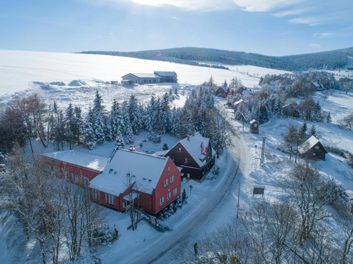 Ferienhaus Iva - Klinovec Aparthotel Loučná pod Klínovcem Exteriör bild