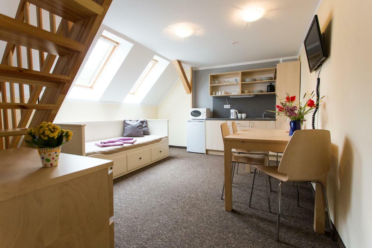 Ferienhaus Iva - Klinovec Aparthotel Loučná pod Klínovcem Exteriör bild