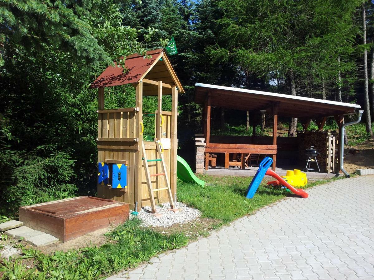 Ferienhaus Iva - Klinovec Aparthotel Loučná pod Klínovcem Exteriör bild